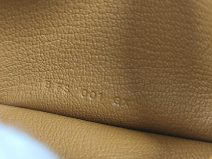 HERMES H Series Gold B Stamp Card Case, Pass Case, Business Card Case