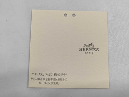 HERMES H Series Gold B Stamp Card Case, Pass Case, Business Card Case