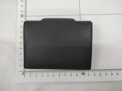 HERMES Iliad Noir B Stamp Compact Card Case Card Case/Pass Case/Business Card Case