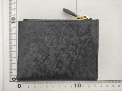PRADA Saffiano Triangle Compact Wallet 1ML050 Wallet