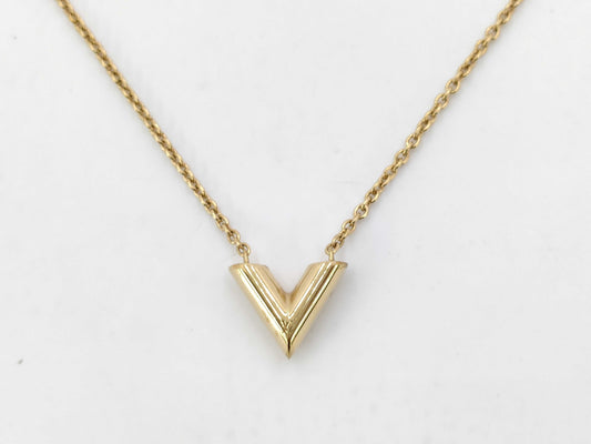 LOUIS VUITTON Essential V Necklace M61083 Necklace