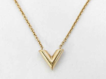 LOUIS VUITTON Essential V Necklace M61083 Necklace