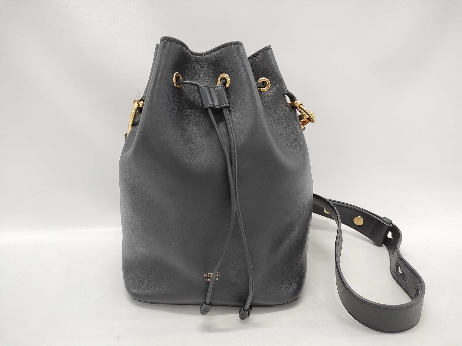FENDI Montresor Drawstring Shoulder Bag