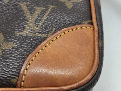 LOUIS VUITTON RFID Unverifiable, Serial Unverifiable, Monogram M45266 Danube, Year of Manufacture Unknown, Pen Marks, Condition Considered, Shoulder Bag