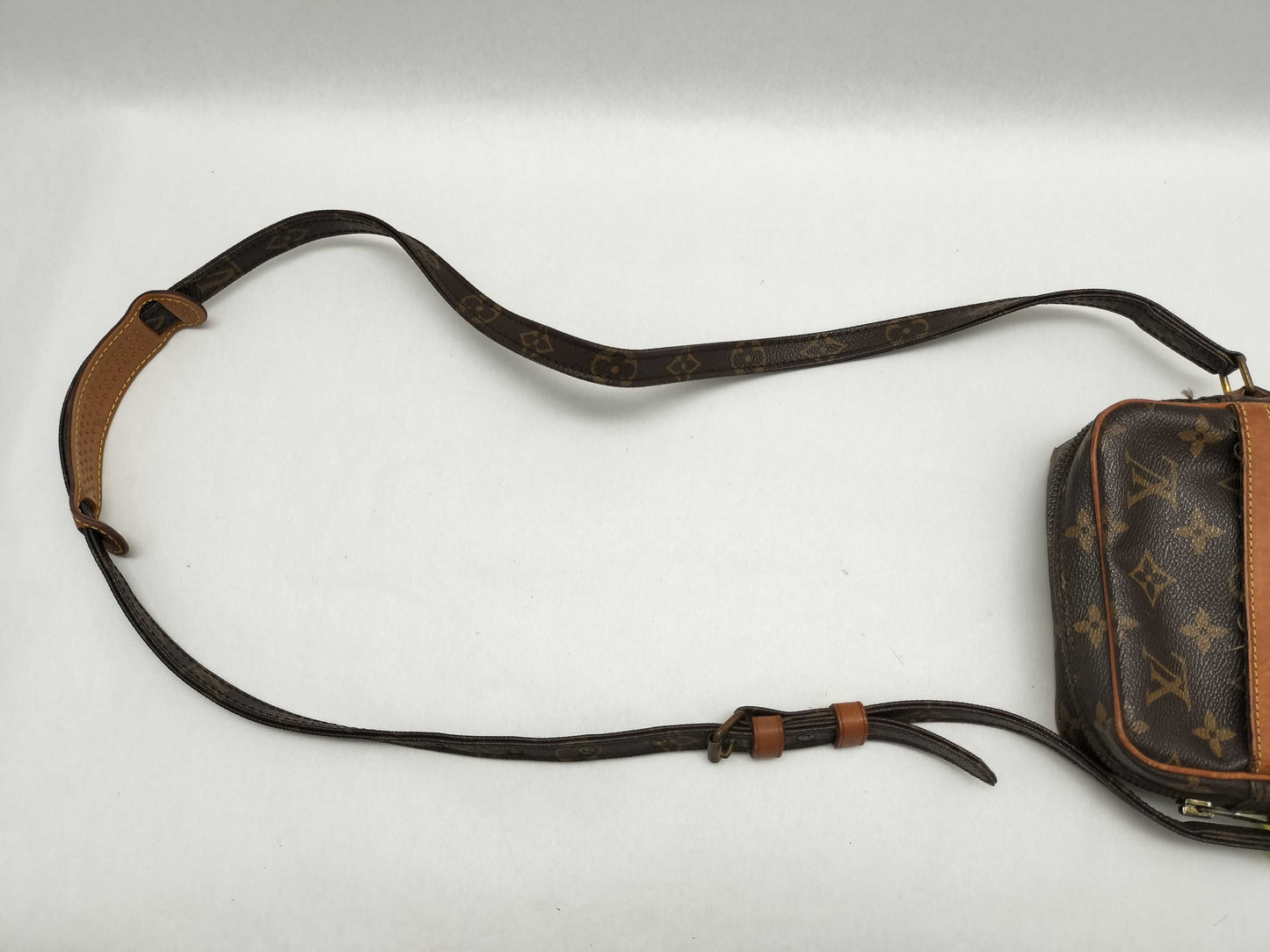 LOUIS VUITTON RFID Unverifiable, Serial Unverifiable, Monogram M45266 Danube, Year of Manufacture Unknown, Pen Marks, Condition Considered, Shoulder Bag