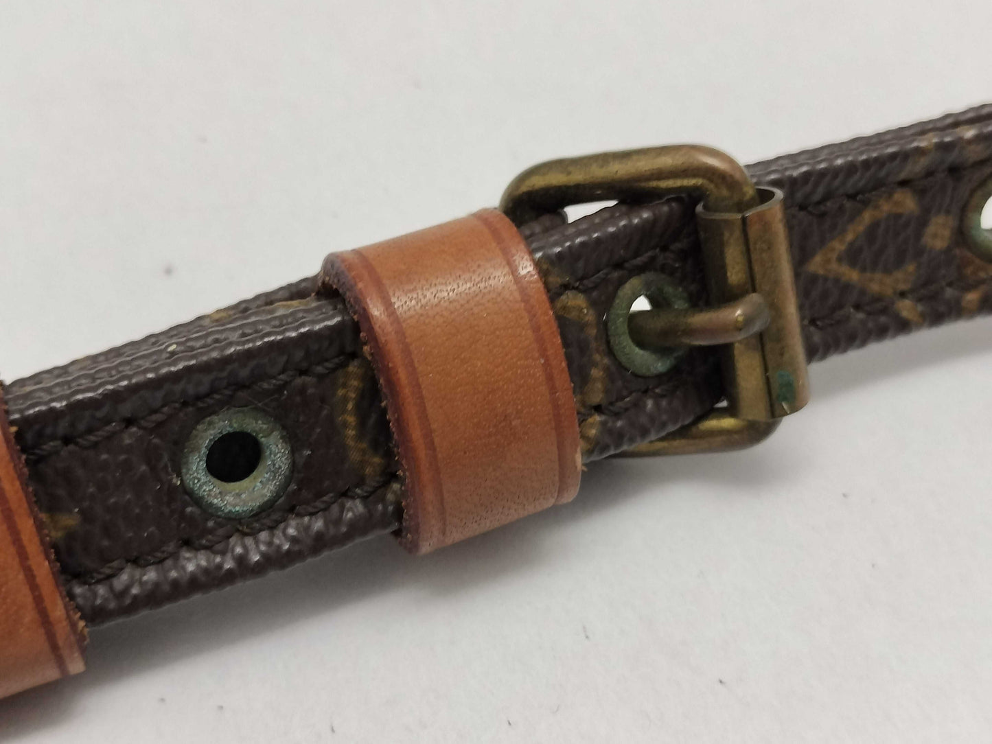 LOUIS VUITTON RFID Unverifiable, Serial Unverifiable, Monogram M45266 Danube, Year of Manufacture Unknown, Pen Marks, Condition Considered, Shoulder Bag