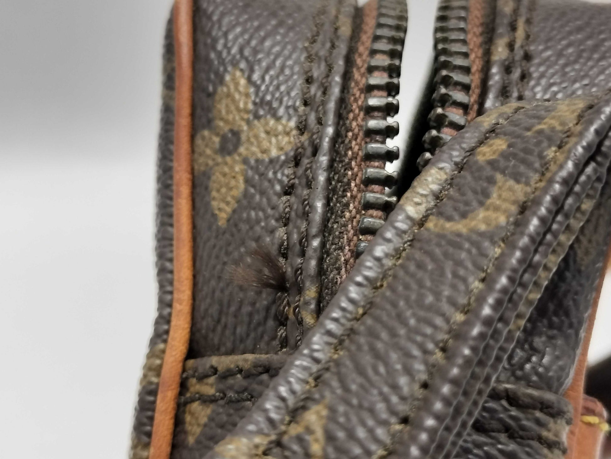 LOUIS VUITTON RFID Unverifiable, Serial Unverifiable, Monogram M45266 Danube, Year of Manufacture Unknown, Pen Marks, Condition Considered, Shoulder Bag