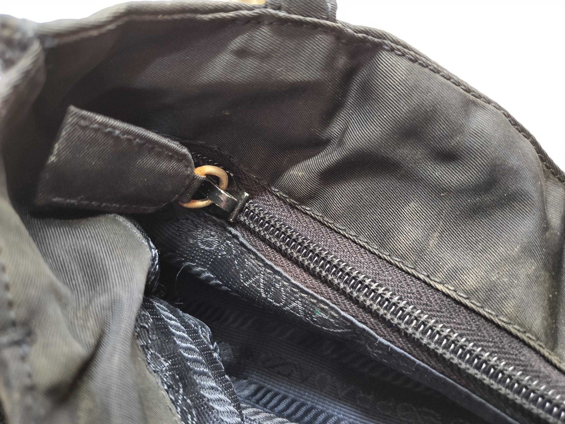 PRADA nylon handbag handbag
