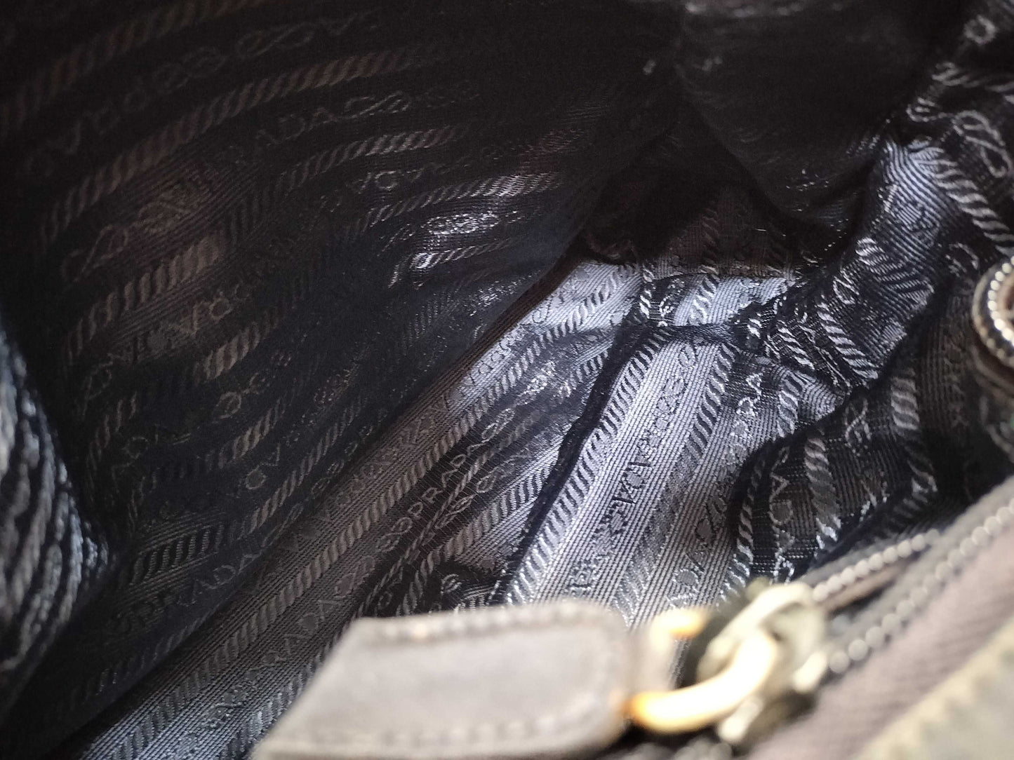 PRADA nylon handbag handbag