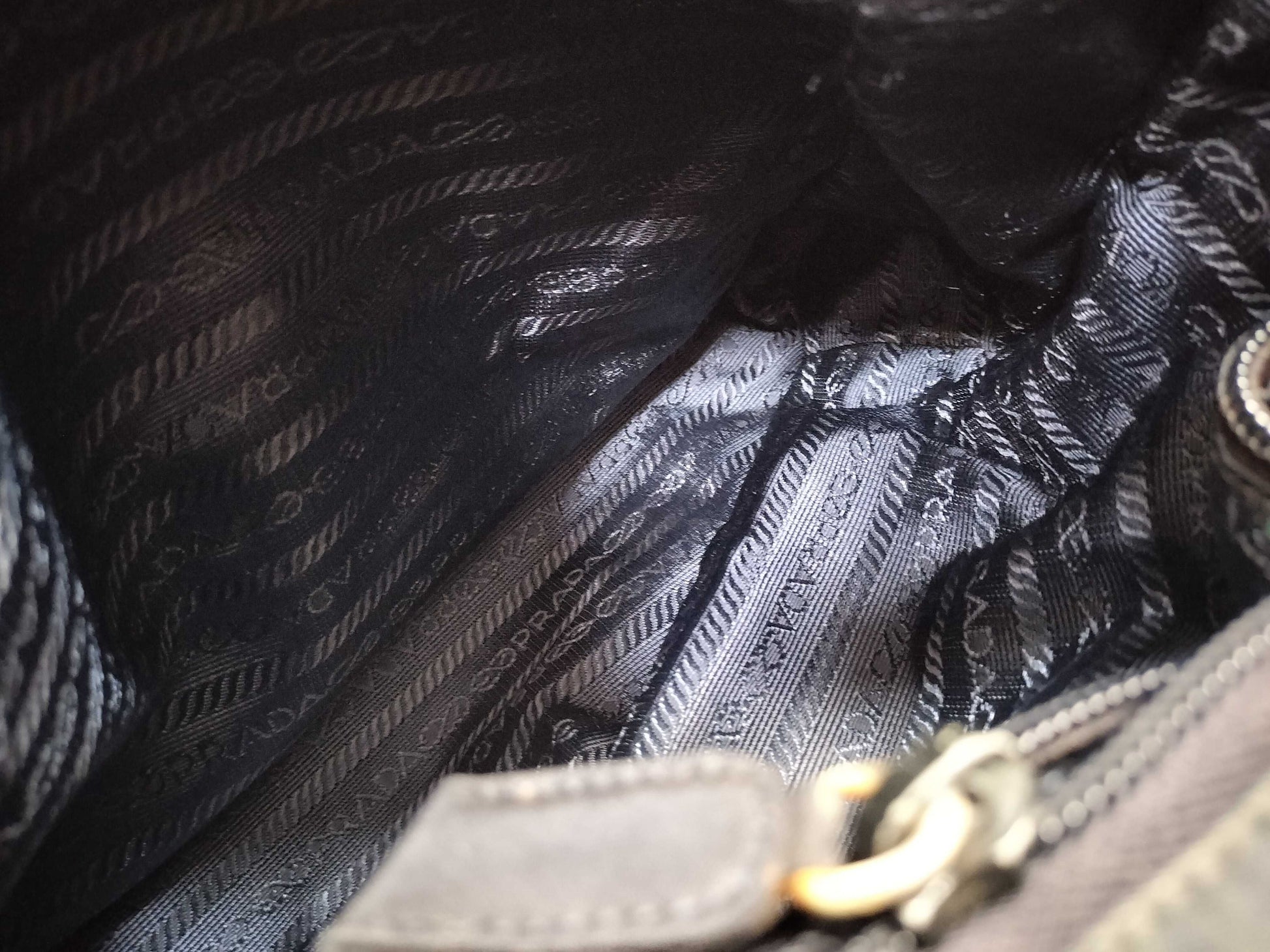 PRADA nylon handbag handbag
