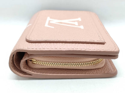 LOUIS VUITTON Monogram Empreinte Zippy Wallet Rose Trianon Wallet