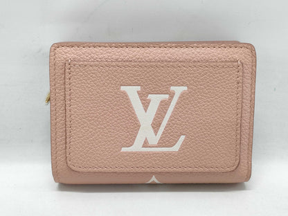 LOUIS VUITTON Monogram Empreinte Zippy Wallet Rose Trianon Wallet
