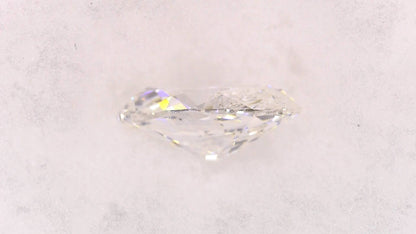 0.356ct F SI-2 ****/GD/GD NONE NATURAL 5.70-3.98X2.26mm OV Diamond Loose