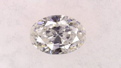 0.356ct F SI-2 ****/GD/GD NONE NATURAL 5.70-3.98X2.26mm OV Diamond Loose