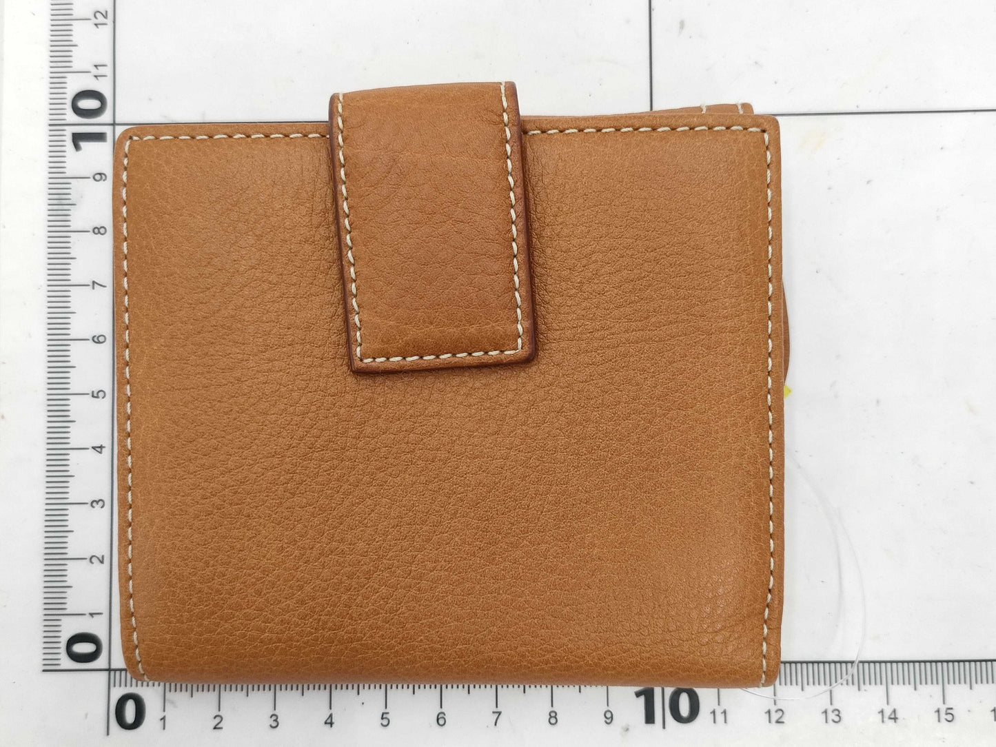Dior Saddle Double Flap Leather Wallet