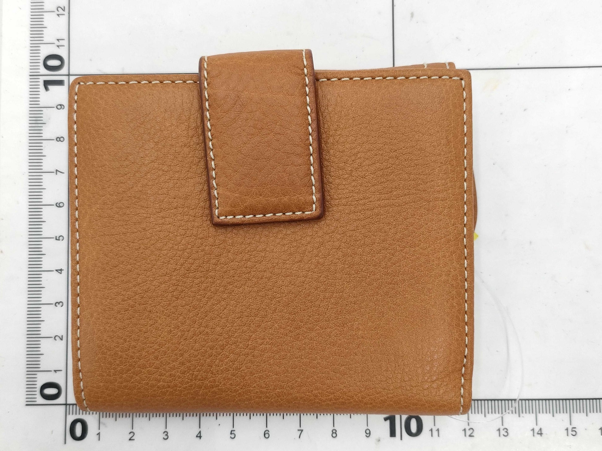 Dior Saddle Double Flap Leather Wallet