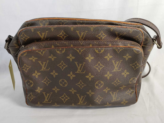 LOUIS VUITTON RFID verification failed. Serial number verification failed. Monogram M45244 Nile Shoulder Bag.