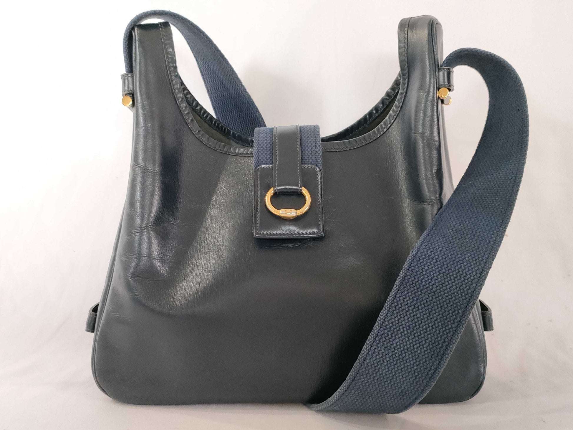 HERMES 〇I Sako Box Calf Shoulder Bag