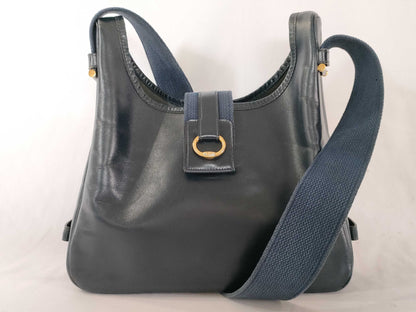 HERMES 〇I Sako Box Calf Shoulder Bag