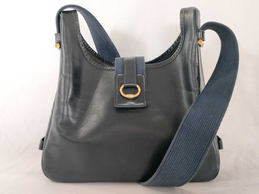 HERMES 〇I Sako Box Calf Shoulder Bag