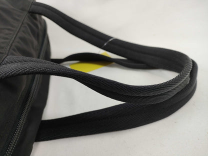 PRADA Nylon Triangle Logo Plate Tessie Handbag