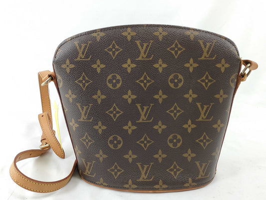 LOUIS VUITTON Monogram M51290 Drouot Shoulder Bag