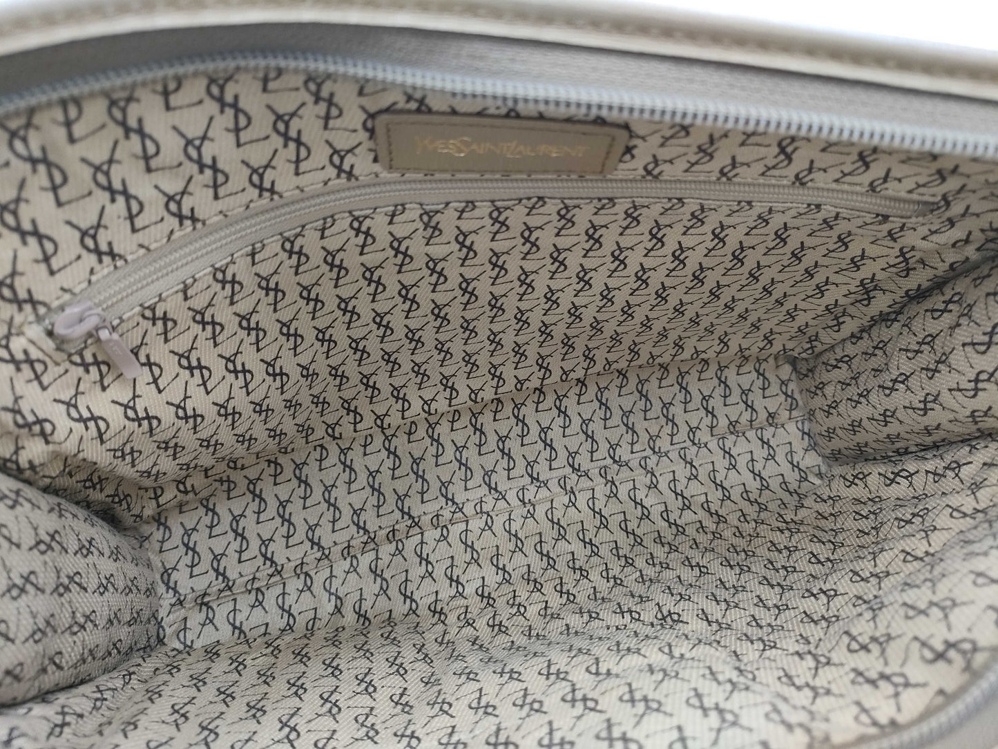 Yves Saint Laurent Logo Second Bag