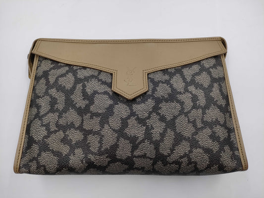 Yves Saint Laurent Logo Second Bag