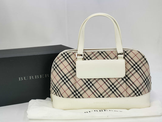 BURBERRY Check Handbag Handbag