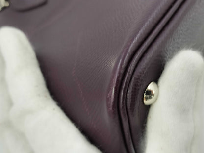 HERMES Bolide 27 Epson Cassis Shoulder Bag
