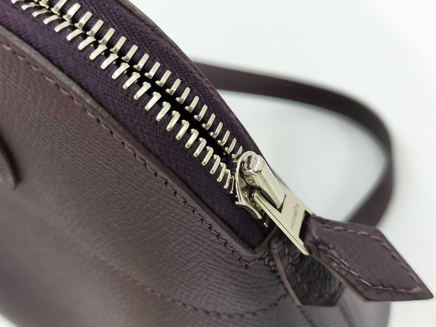 HERMES Bolide 27 Epson Cassis Shoulder Bag