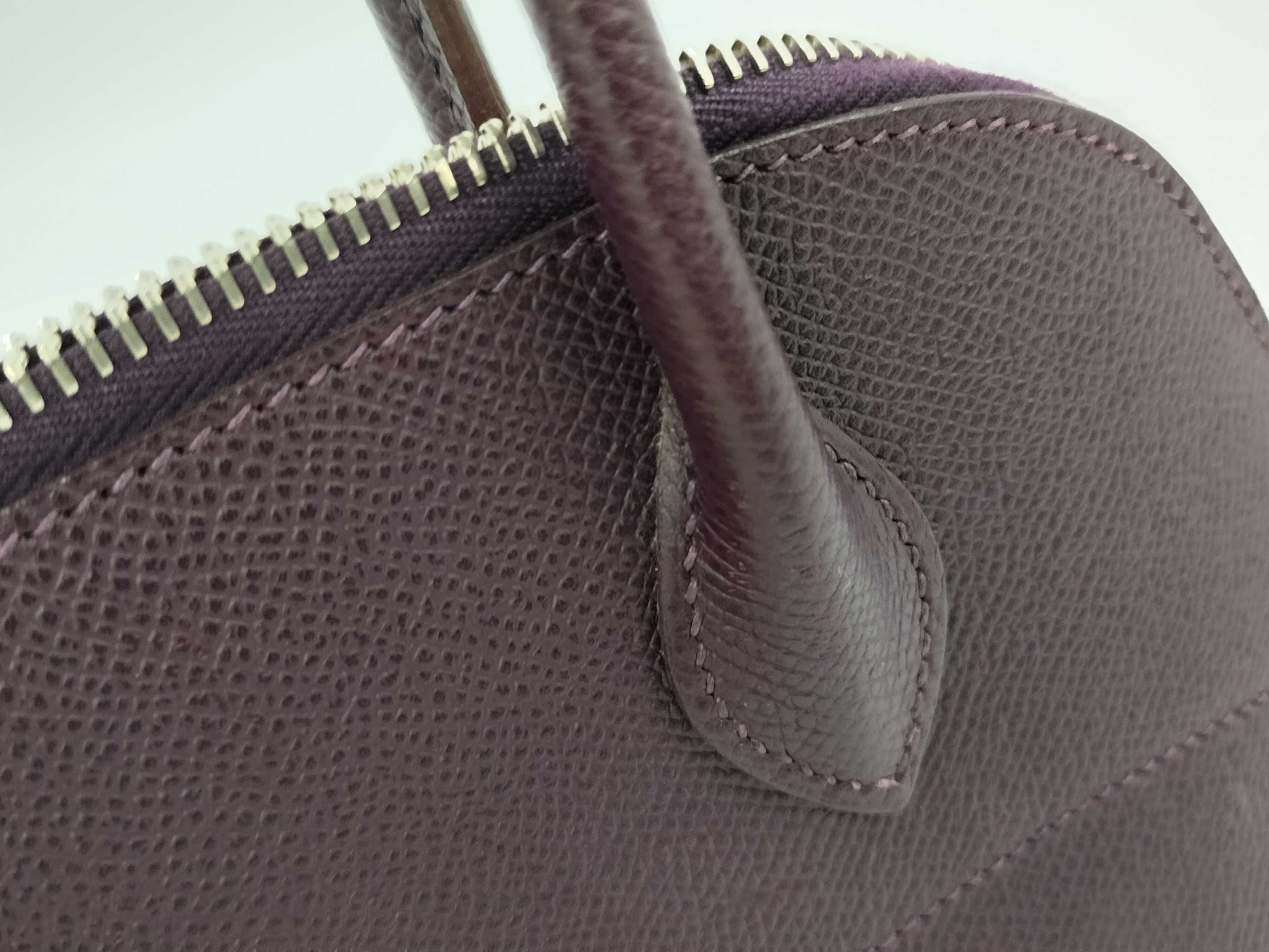 HERMES Bolide 27 Epson Cassis Shoulder Bag