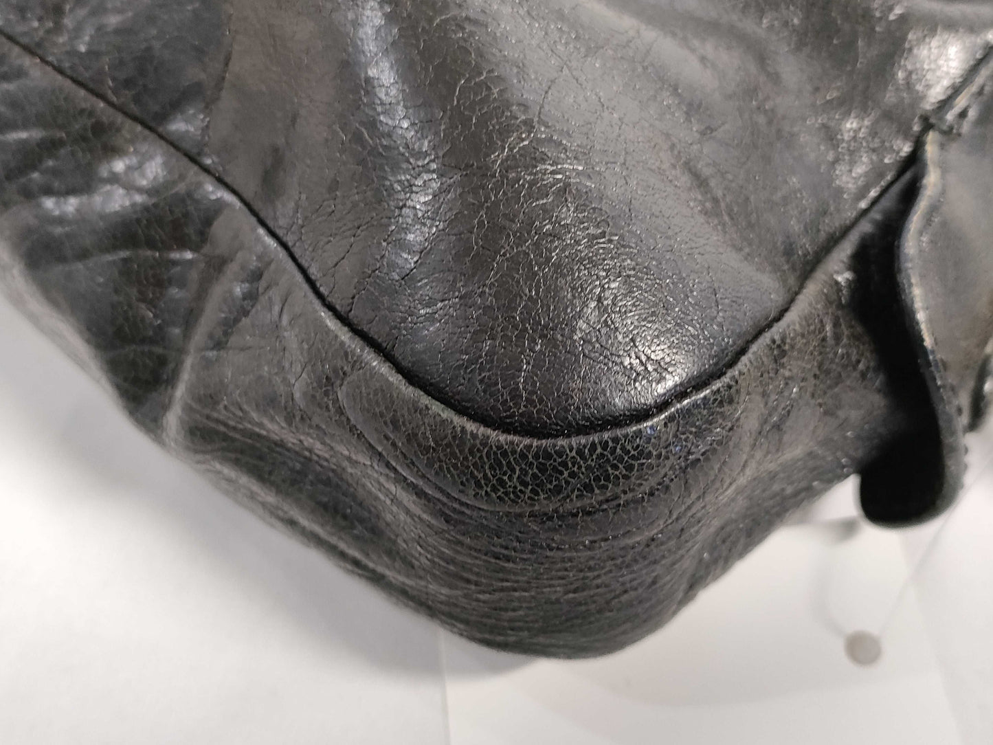 Chloe logo leather shoulder bag