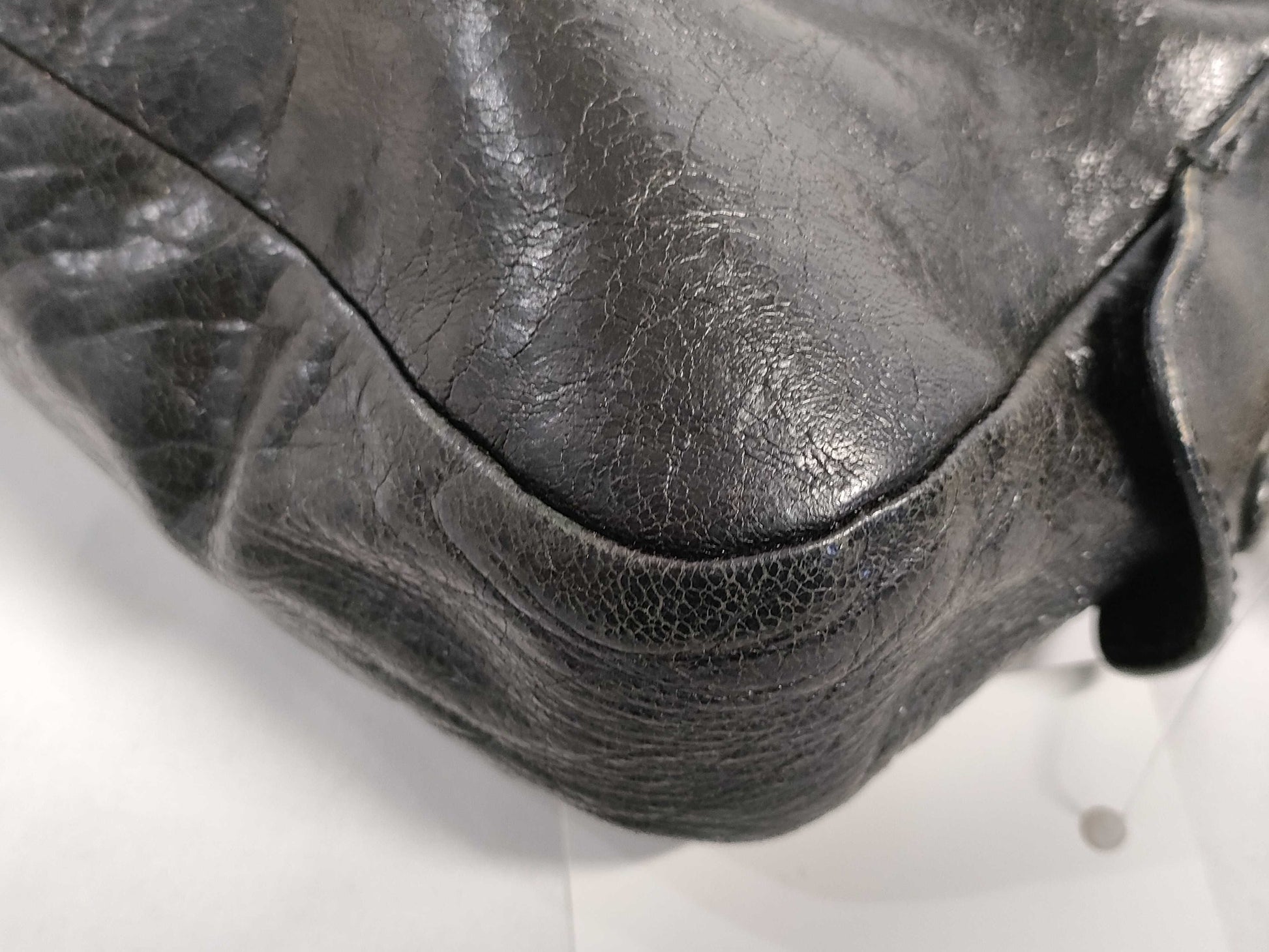 Chloe logo leather shoulder bag