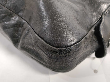 Chloe logo leather shoulder bag