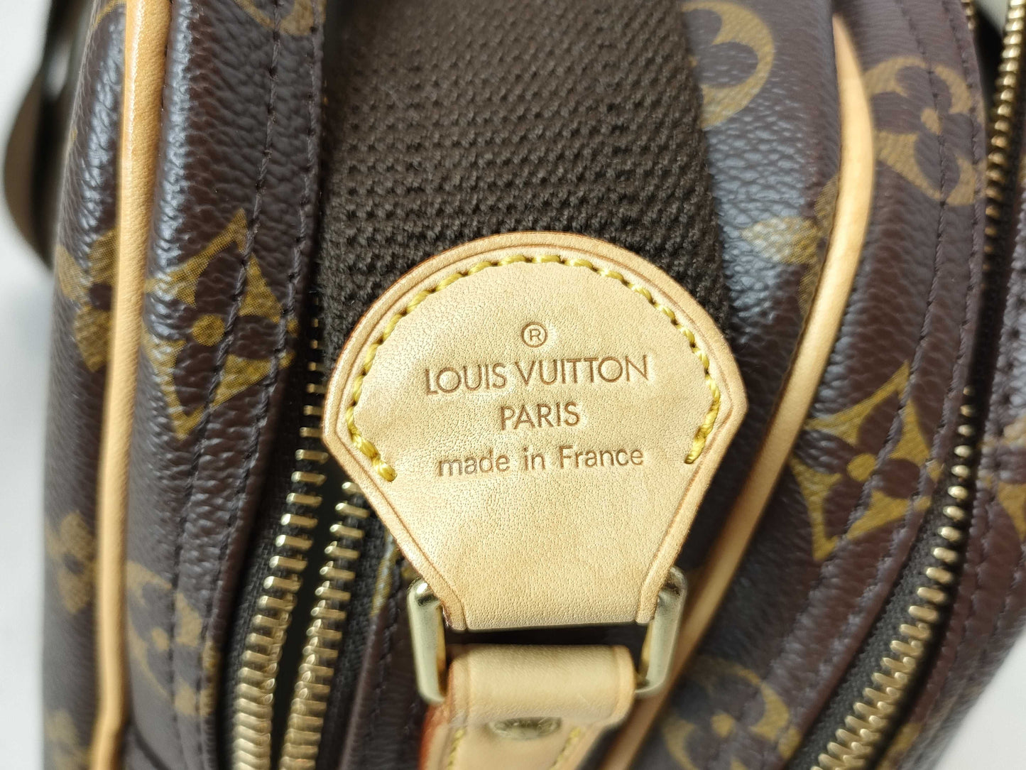 LOUIS VUITTON RFID verification failed SP1005 Monogram M45252 Reporter PM Shoulder Bag