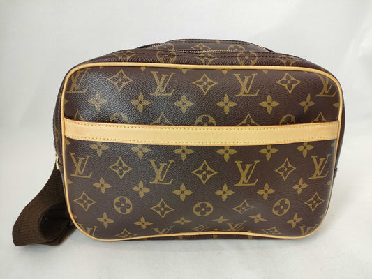 LOUIS VUITTON RFID verification failed SP1005 Monogram M45252 Reporter PM Shoulder Bag