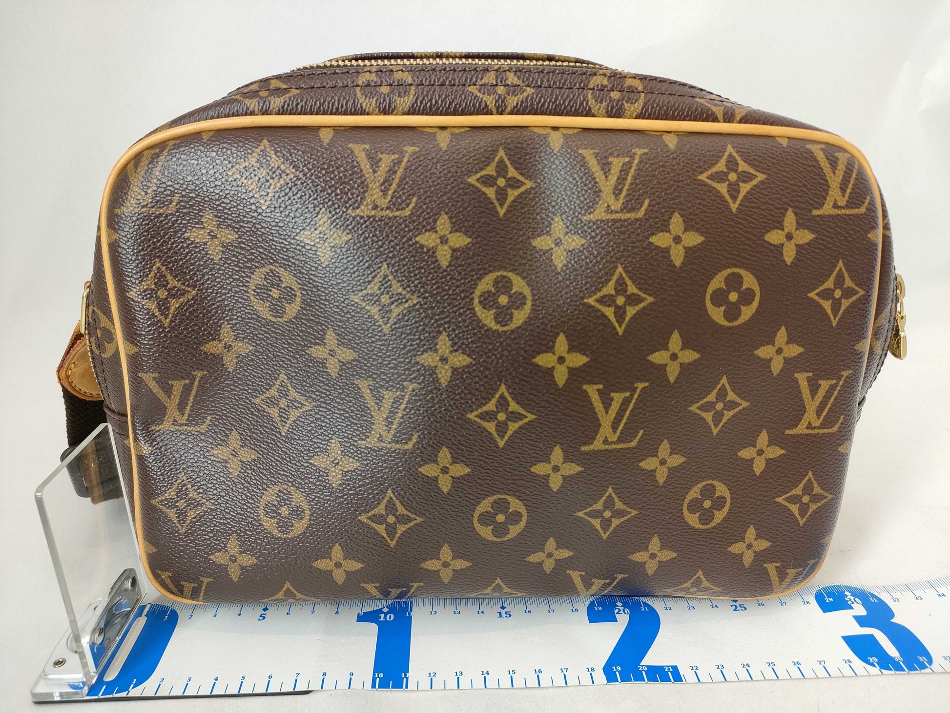 LOUIS VUITTON RFID verification failed SP1005 Monogram M45252 Reporter PM Shoulder Bag