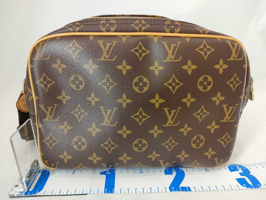 LOUIS VUITTON RFID verification failed SP1005 Monogram M45252 Reporter PM Shoulder Bag