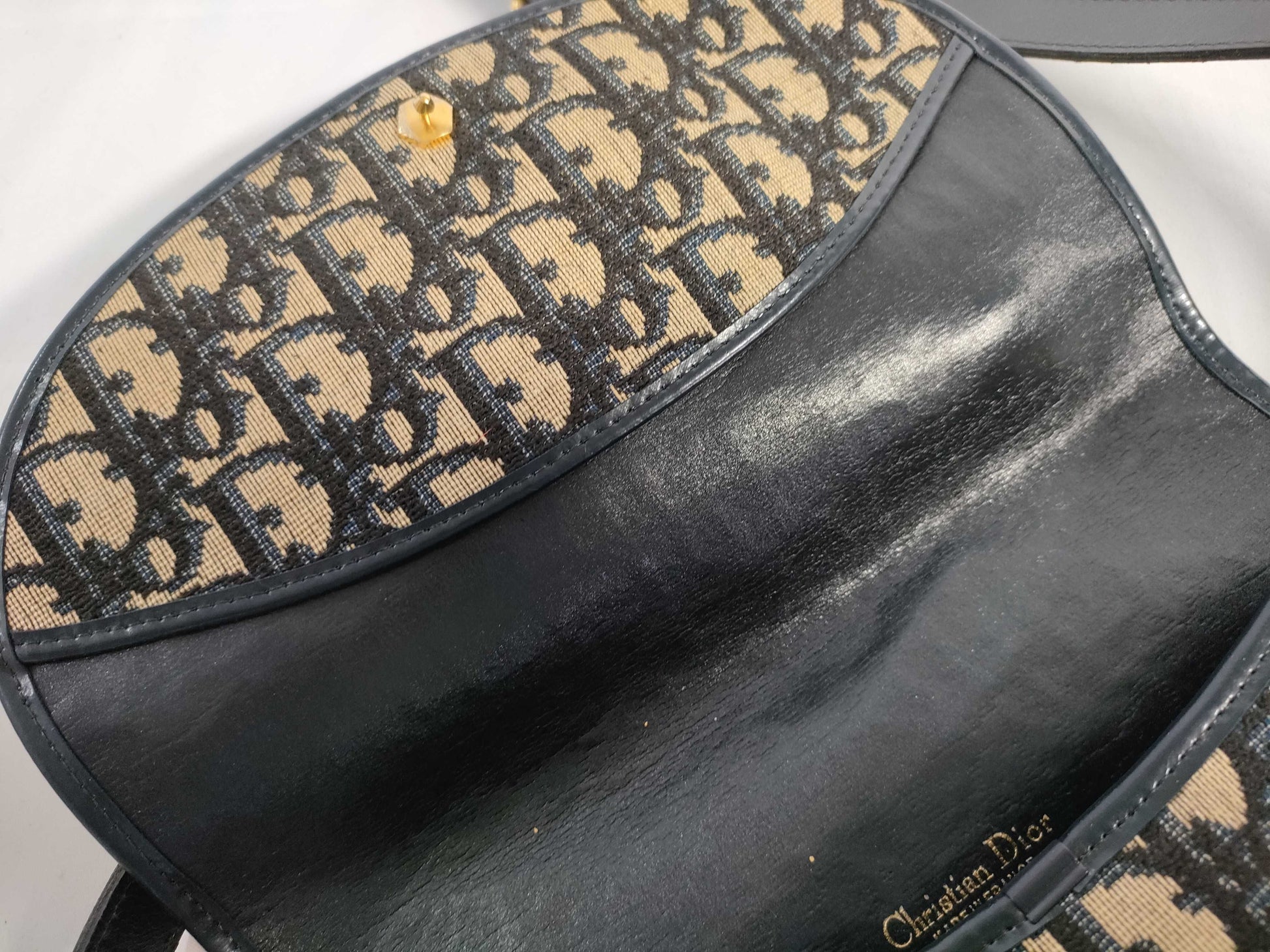 Dior Trotter CD logo shoulder bag