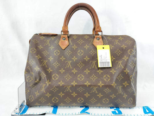 LOUIS VUITTON Monogram M41107 Speedy 35 Boston Bag