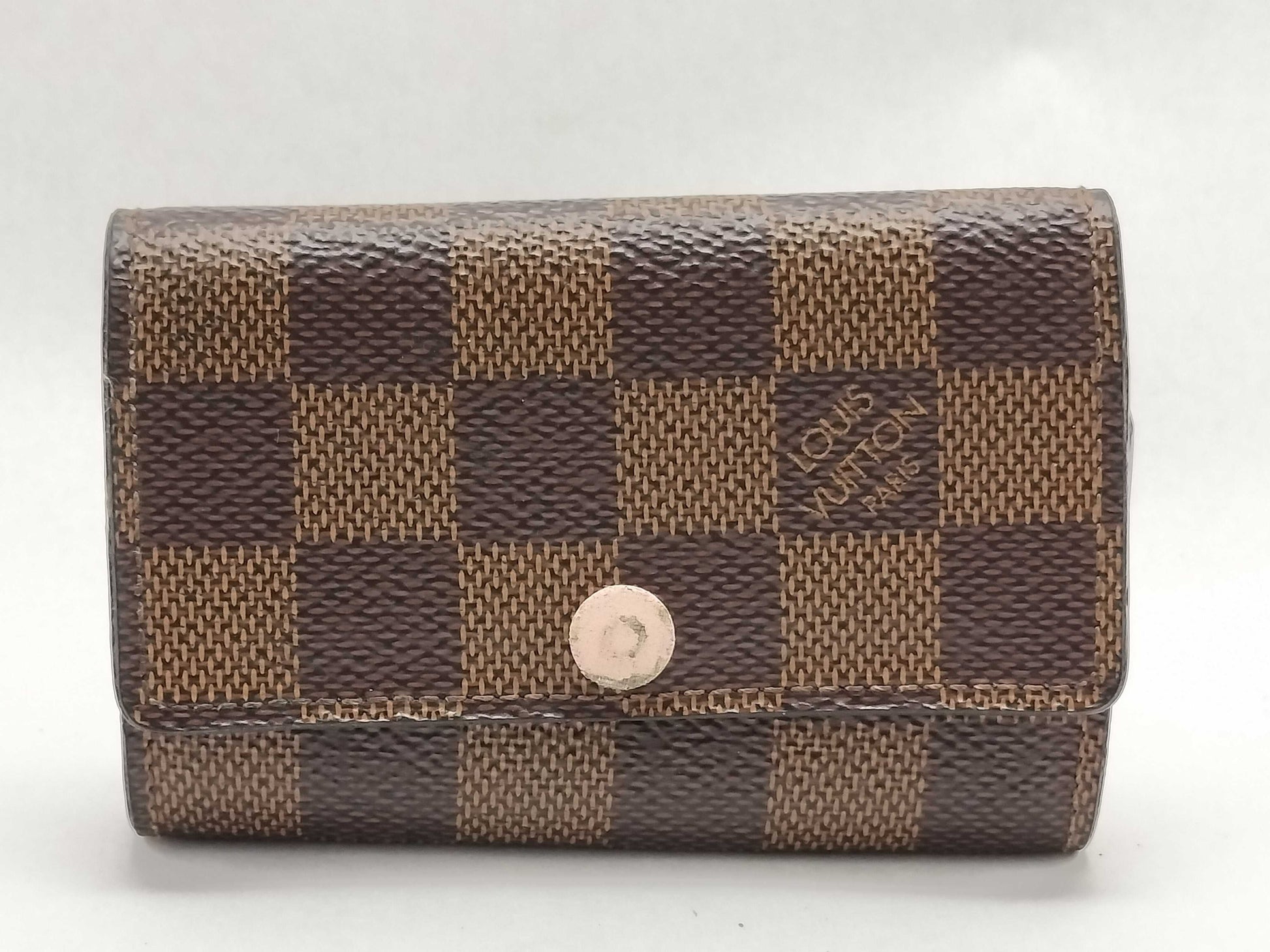 LOUIS VUITTON RFID Unverifiable CT2147 Damier N41624 Rose Myrtle 6-Ring Key Case/Key Holder