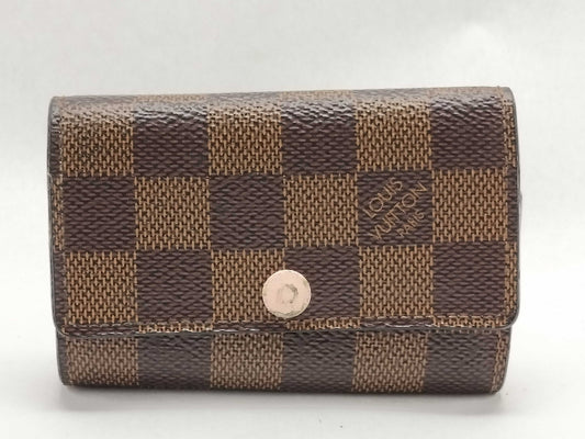 LOUIS VUITTON RFID Unverifiable CT2147 Damier N41624 Rose Myrtle 6-Ring Key Case/Key Holder