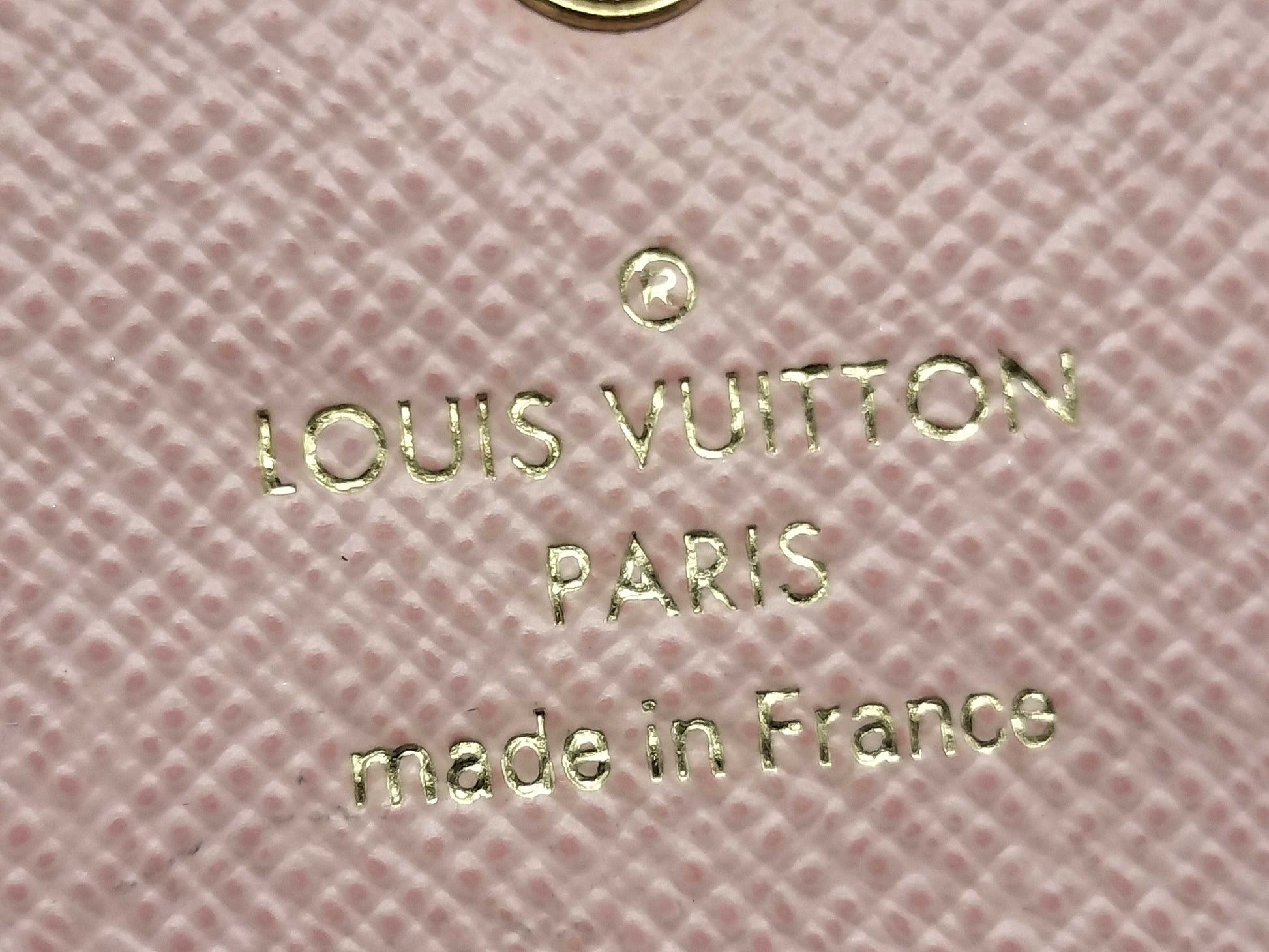 LOUIS VUITTON RFID Unverifiable CT2147 Damier N41624 Rose Myrtle 6-Ring Key Case/Key Holder