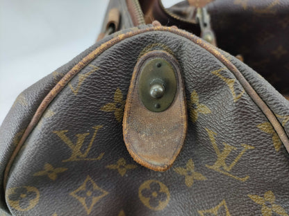 LOUIS VUITTON Unidentified Monogram M41428 Keepall 45 Boston Bag