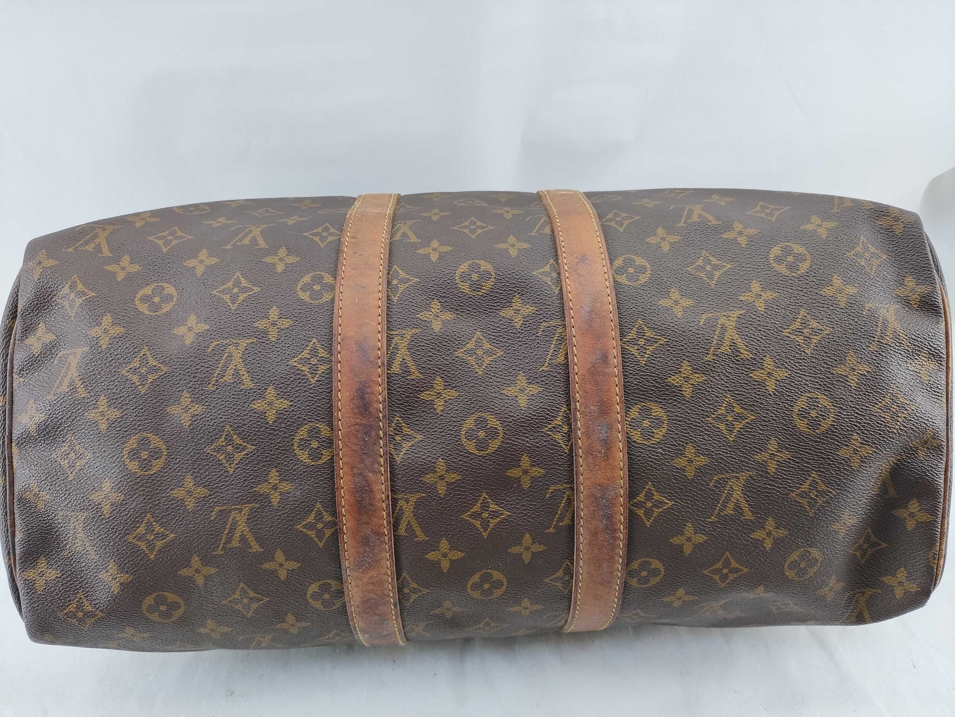 LOUIS VUITTON Unidentified Monogram M41428 Keepall 45 Boston Bag