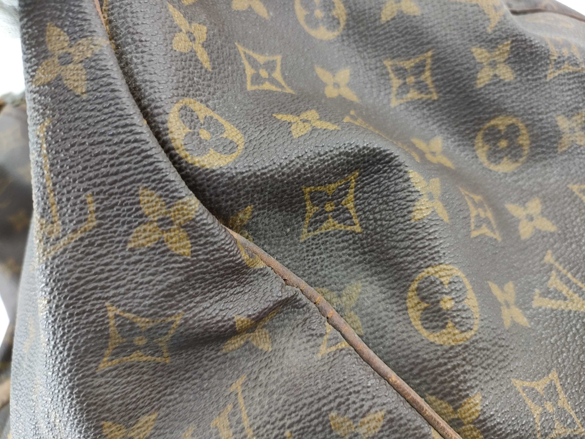 LOUIS VUITTON Unidentified Monogram M41428 Keepall 45 Boston Bag