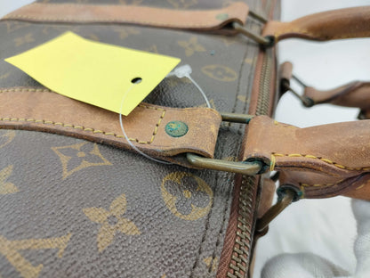 LOUIS VUITTON Unidentified Monogram M41428 Keepall 45 Boston Bag