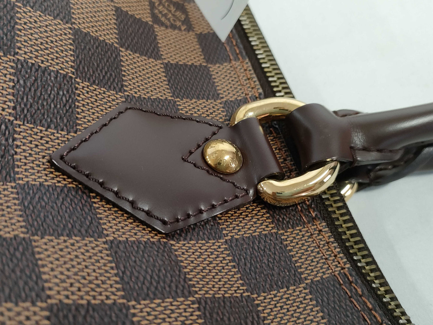 LOUIS VUITTON RFID verification failed VI0036 Damier N51183 Saleya PM handbag