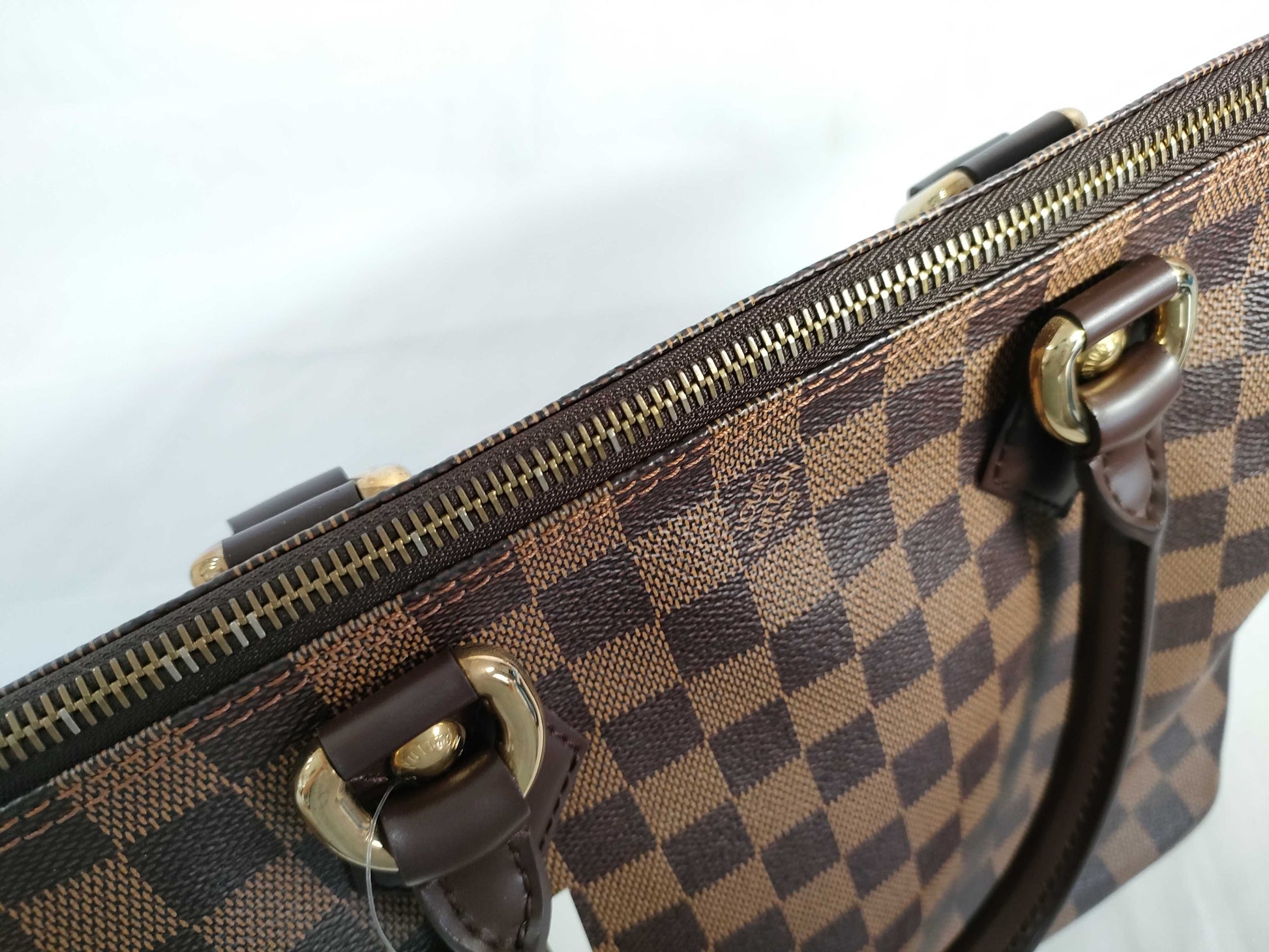 LOUIS VUITTON RFID verification failed VI0036 Damier N51183 Saleya PM handbag